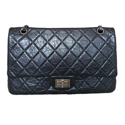 chanel reissue boack on black|chanel handbags 2.55.